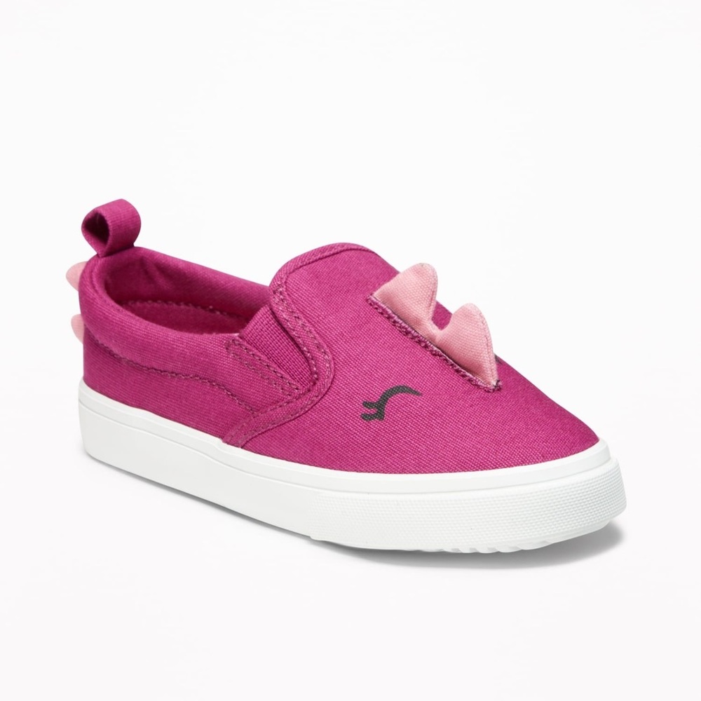 Old Navy Toddler Girl’s Dinosaur shoes size 6 New